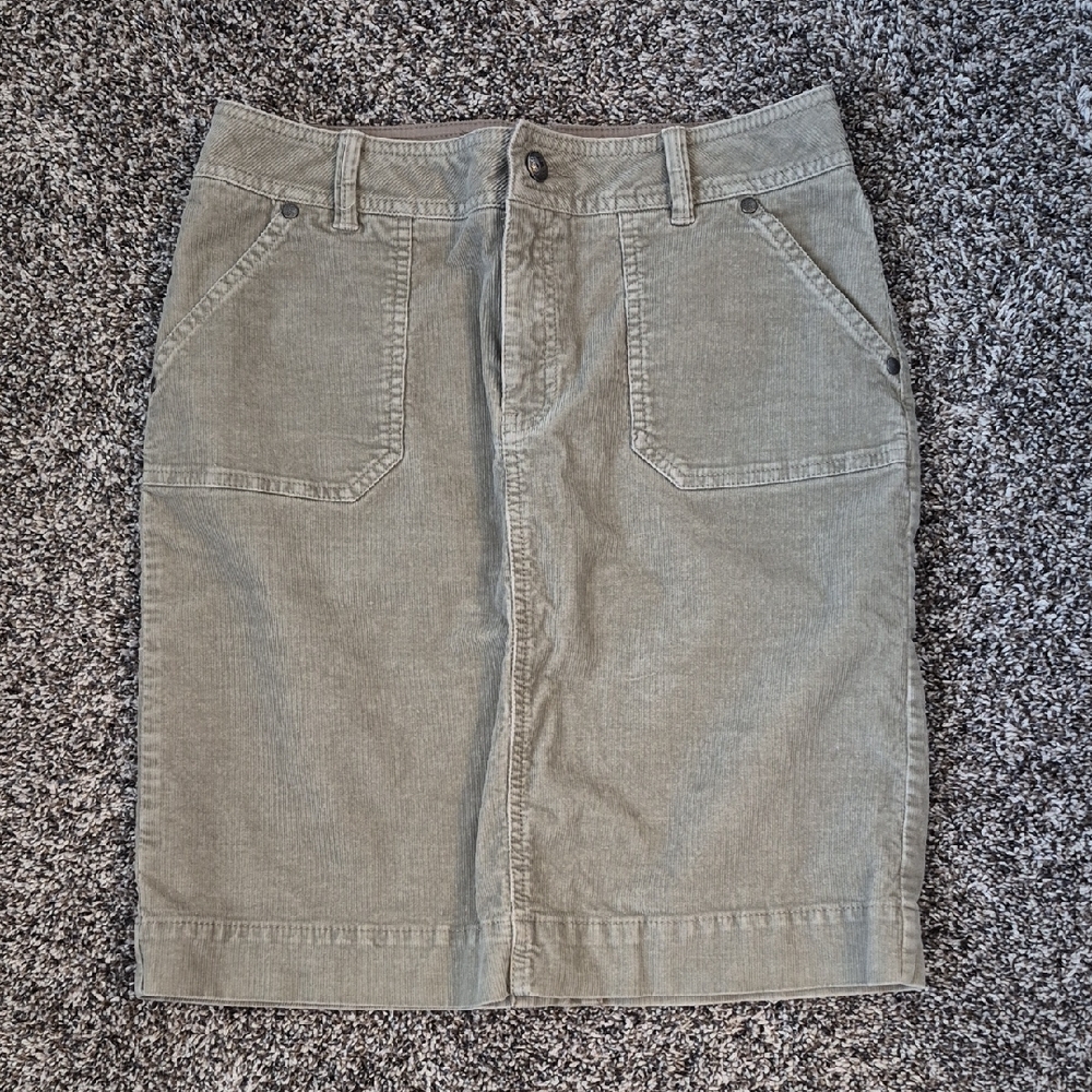 Sonoma Corduroy Pencil Skirt